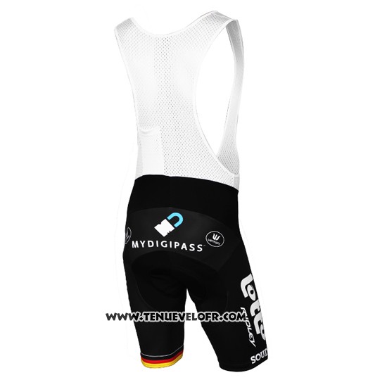 2017 Maillot Ciclismo Lotto Soudal Champion Allemagne Manches Courtes et Cuissard